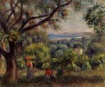 Cagnes landscape 1895